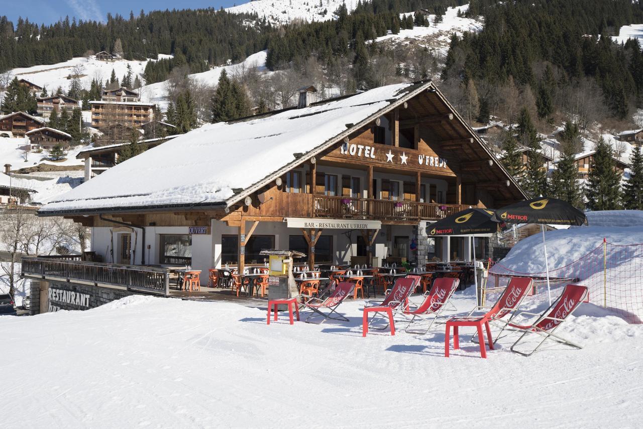 Hôtel Restaurant U'Fredy La Clusaz Exterior foto